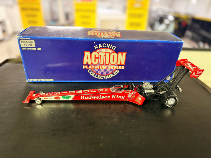 1995 Kenny Bernstein Budweiser King Top Fuel Dragster 1:24 Diecast | Action Racing Platinum Series NHRA Collectible