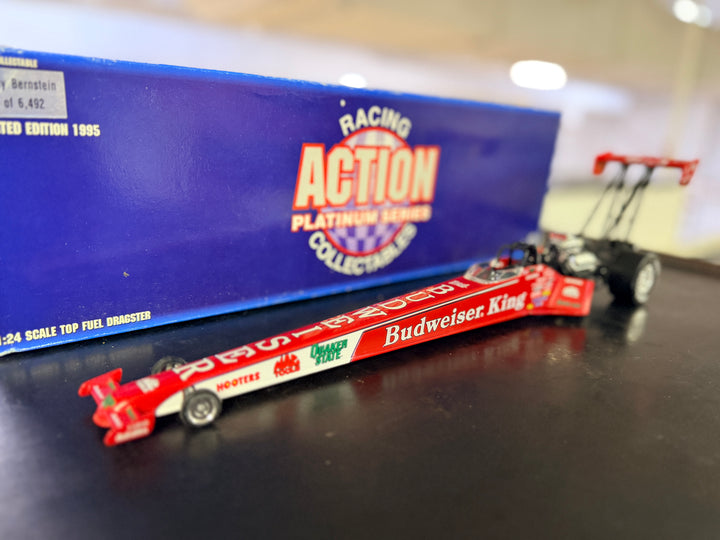 1995 Kenny Bernstein Budweiser King Top Fuel Dragster 1:24 Diecast | Action Racing Platinum Series NHRA Collectible