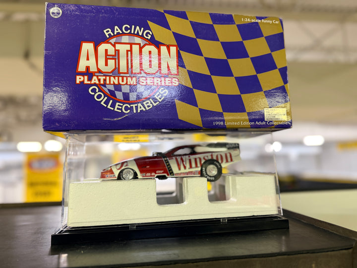 1998 Whit Bazemore Winston Ford Mustang Funny Car 1:24 Diecast | Action Racing Collectables Limited Edition