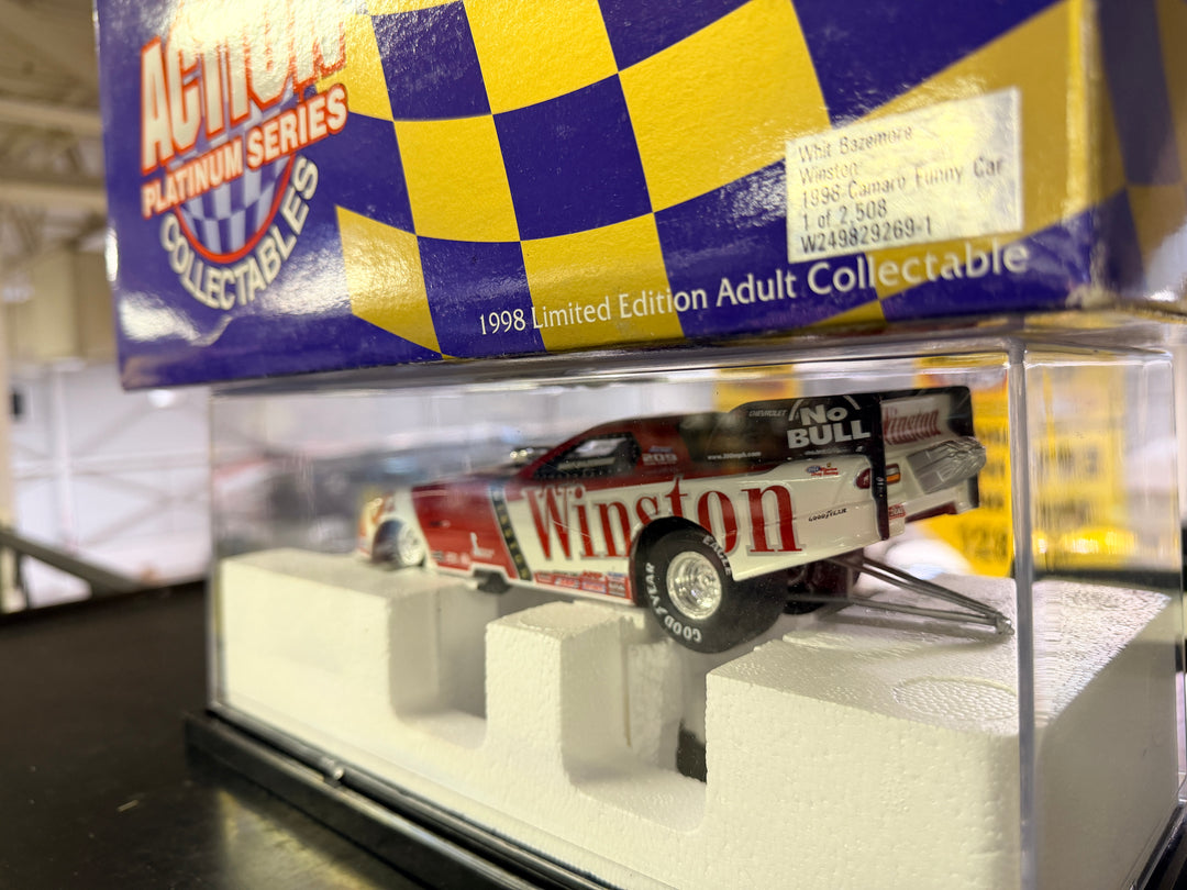 1998 Whit Bazemore Winston Ford Mustang Funny Car 1:24 Diecast | Action Racing Collectables Limited Edition
