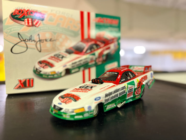 John Force GTX 12X Champion 2003 Ford Mustang Funny Car 1:24 Diecast | Action Racing Collectibles