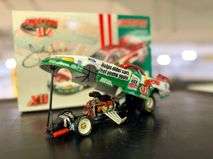 John Force GTX 12X Champion 2003 Ford Mustang Funny Car 1:24 Diecast | Action Racing Collectibles