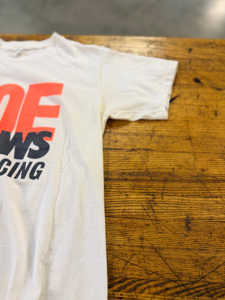 Vintage 90s Joe Amato “Joe Knows Drag Racing” Team Valvoline NHRA Tee – Size Large