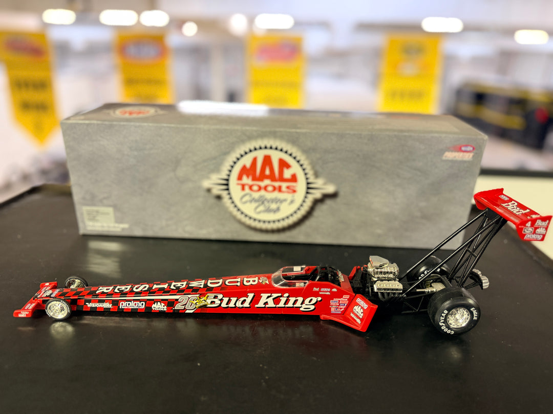 Kenny Bernstein Bud King 20th Anniversary 1999 Top Fuel Dragster 1:24 MAC Tools