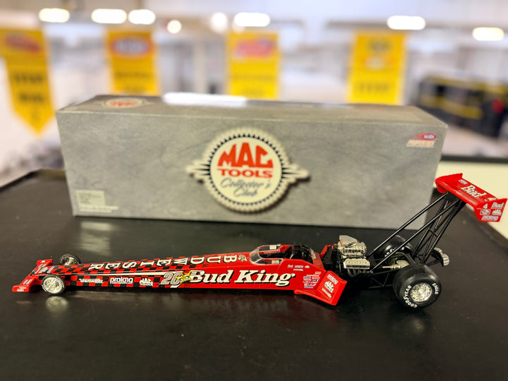 Kenny Bernstein Bud King 20th Anniversary 1999 Top Fuel Dragster 1:24 MAC Tools