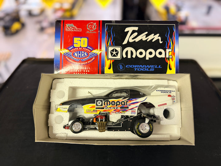 Dean Skuza Team Mopar Cornwell Tools Funny Car 1:24 Diecast | NHRA 50th Anniversary Racing Champions Collectible