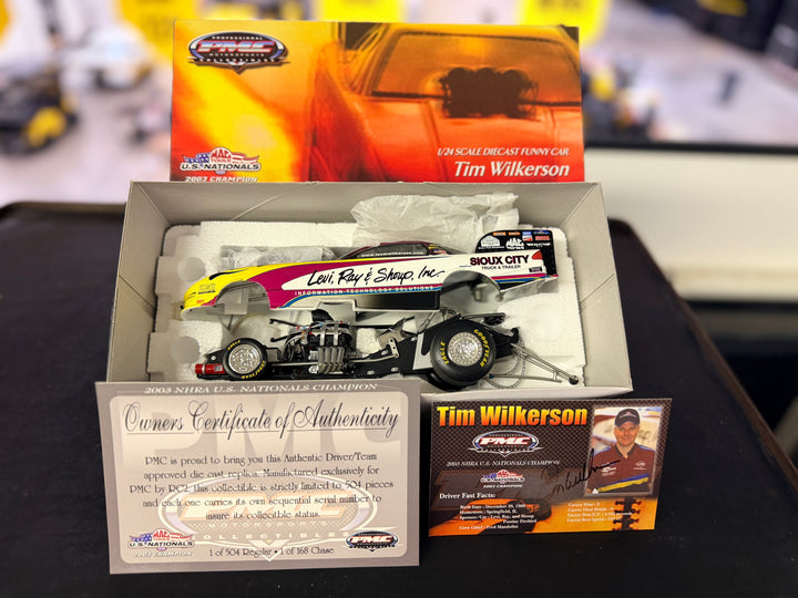 Tim Wilkerson LRS 2003 Pontiac Firebird Funny Car 1:24 Racing Champions 1/504