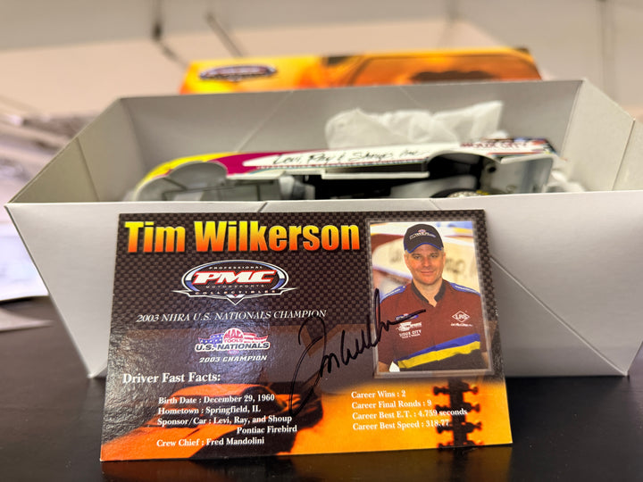 Tim Wilkerson LRS 2003 Pontiac Firebird Funny Car 1:24 Racing Champions 1/504