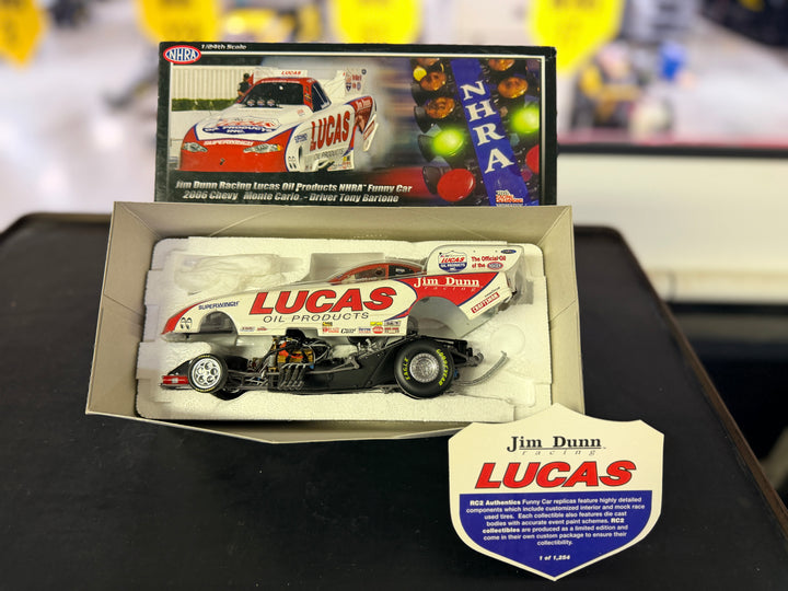 Tony Bartone Lucas Oil 2006 Chevy Monte Carlo Funny Car 1:24 Diecast | RC2 NHRA Collectible