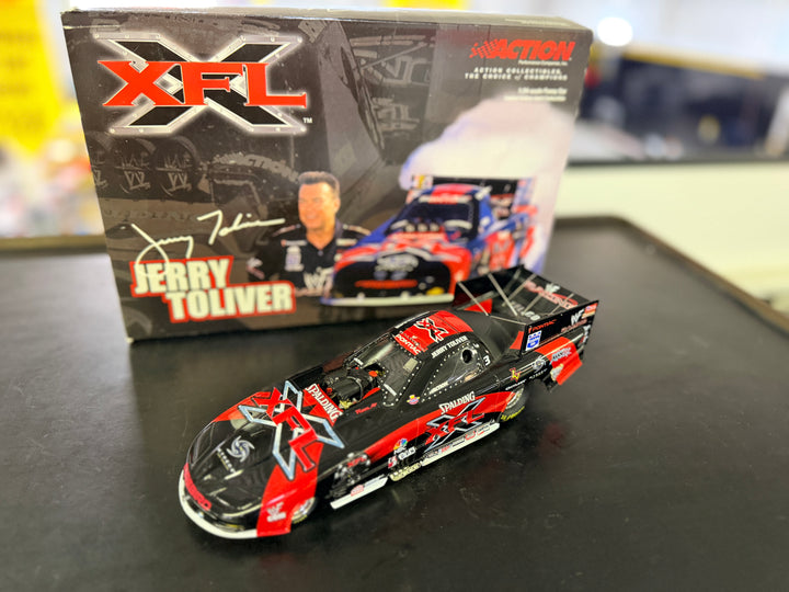 Jerry Toliver XFL 2001 Pontiac Firebird Funny Car 1:24 Diecast | Action Collectibles Limited Edition