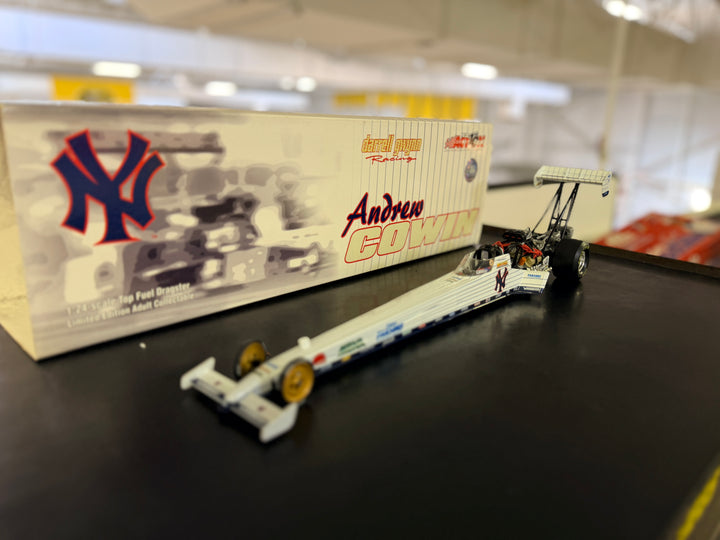 2002 Andrew Cowin New York Yankees Top Fuel Dragster 1:24 Action Diecast