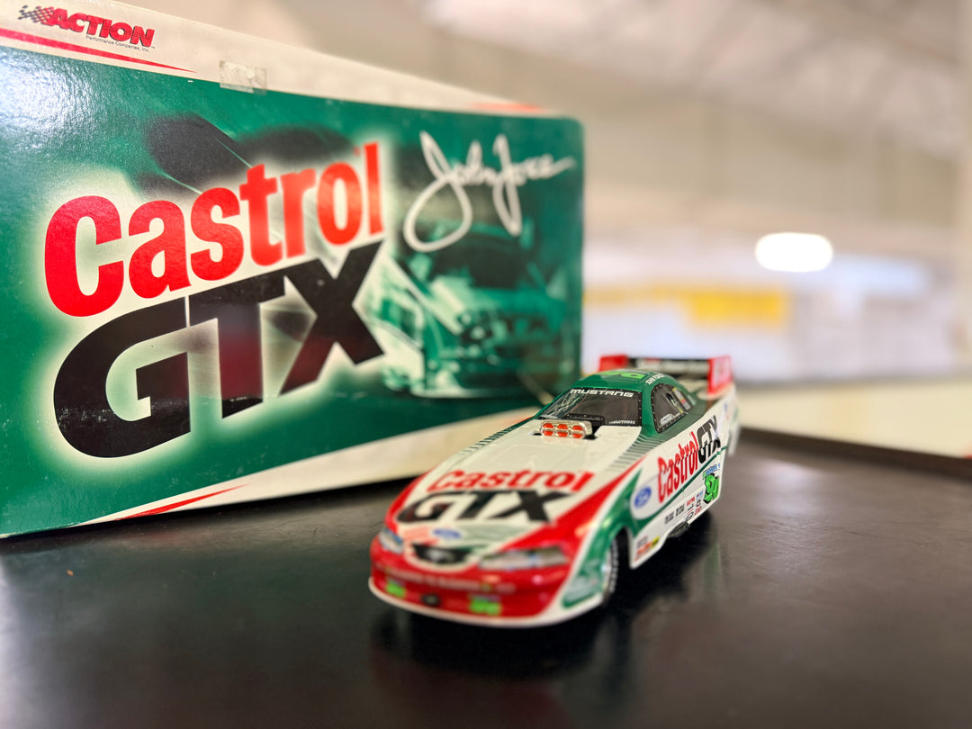 2000 John Force Castrol GTX Ford Mustang Funny Car 1:24 Diecast | Action Racing Collectables Limited Edition