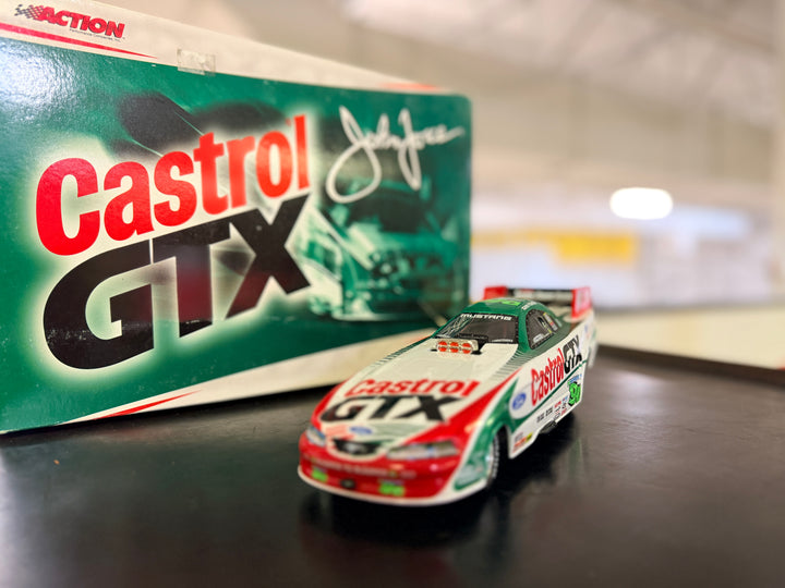 2000 John Force Castrol GTX Ford Mustang Funny Car 1:24 Diecast | Action Racing Collectables Limited Edition