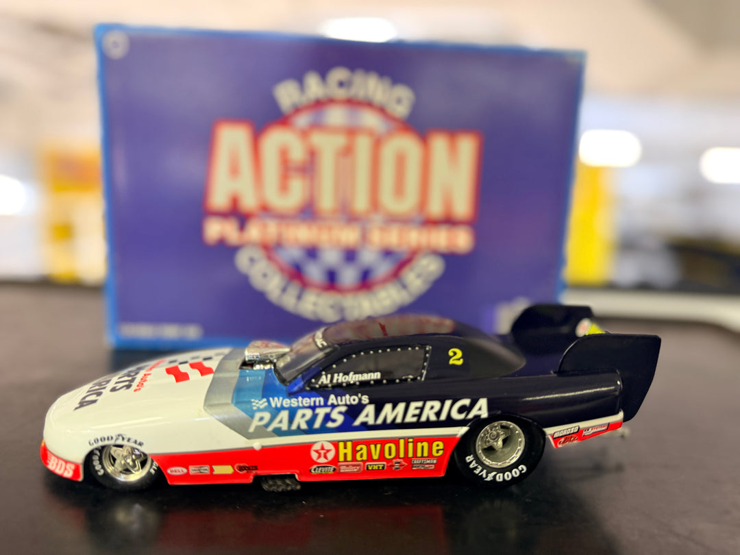 Al Hofmann Parts America 1996 Pontiac Funny Car 1:24 Diecast | Action Collectibles NHRA Limited Edition