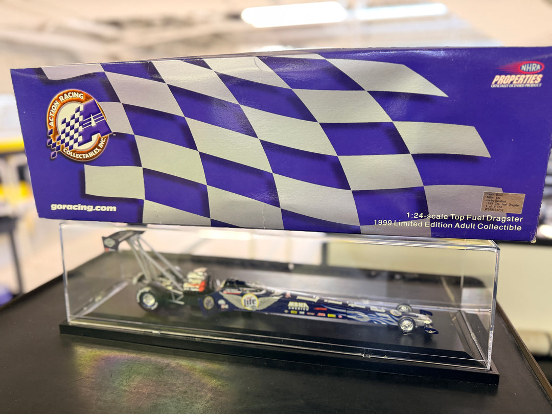 1999 Larry Dixon Miller Lite Harley-Davidson Top Fuel Dragster 1:24 Action Diecast