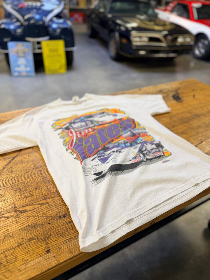 Vintage Late 90s Jim Yates SplitFire Pro Stock Champion NHRA Racing Tee – Size Large