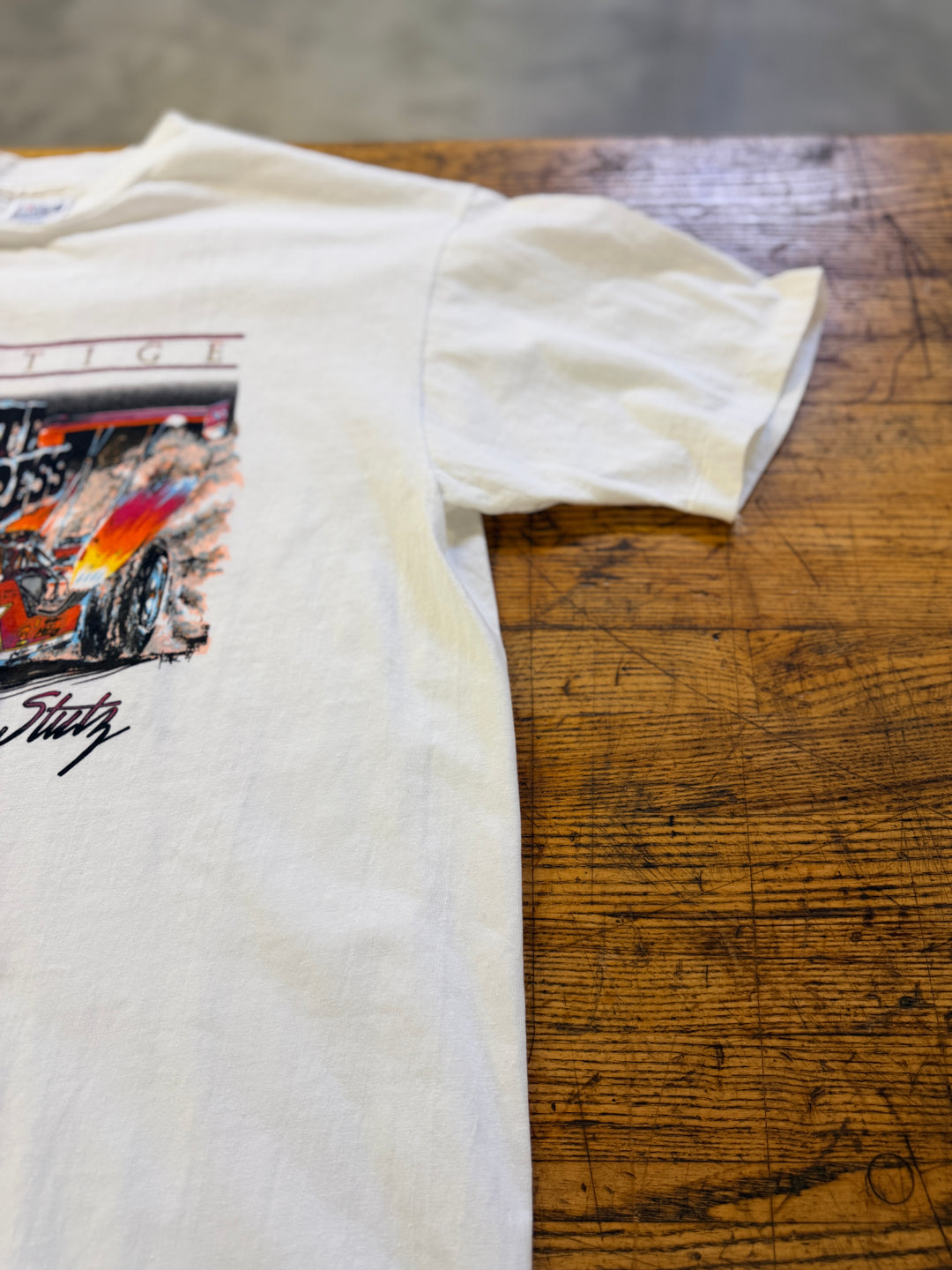 Vintage 1987 Ray Stutz Gunite Express Top Fuel Dragster Deadstock NHRA Tee – Size XL