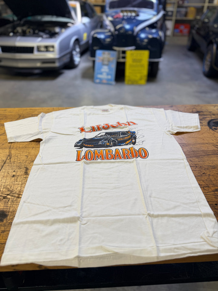 Vintage 1980s Lil' John Lombardo Funny Car New Old Stock T-Shirt