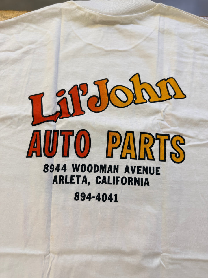 Vintage 1980s Lil' John Lombardo Funny Car New Old Stock T-Shirt