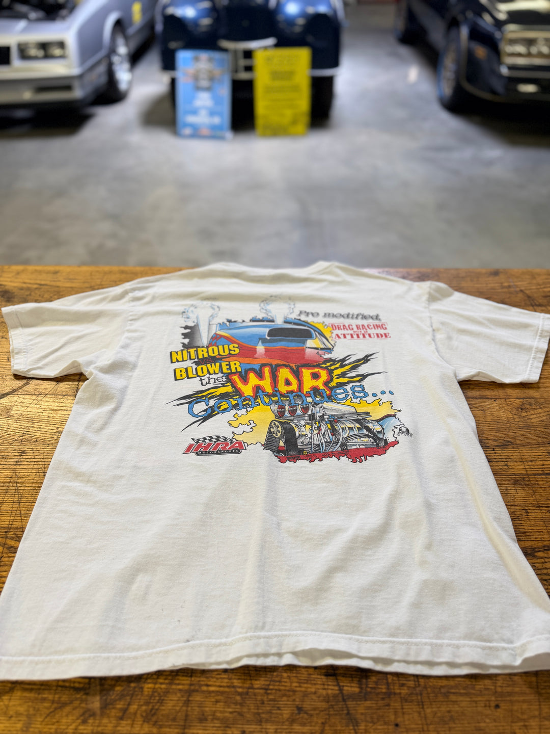 Vintage 1999 IHRA Rad & Bad Pro Mod Tee – Snap-on Drag Racing Shirt | Size Large