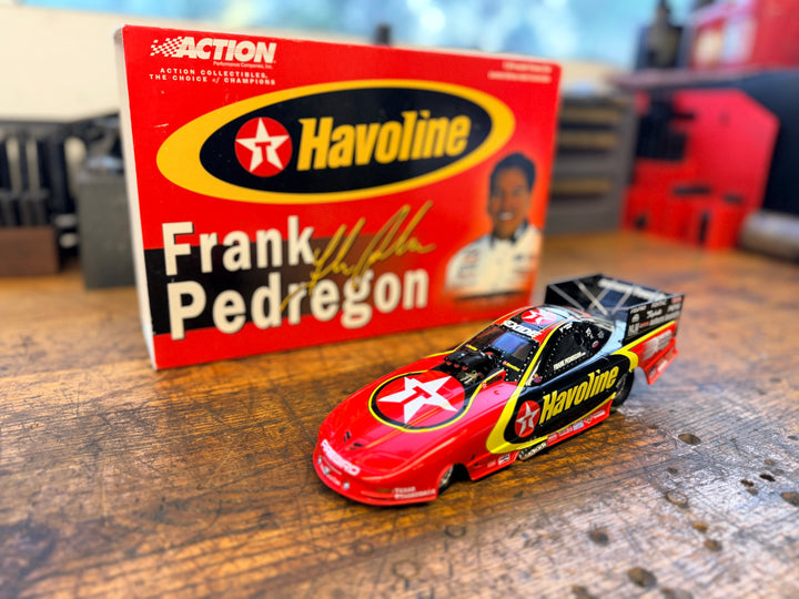 2001 Frank Pedregon Havoline Pontiac Funny Car 1:24 Diecast | Action Collectibles Limited Edition