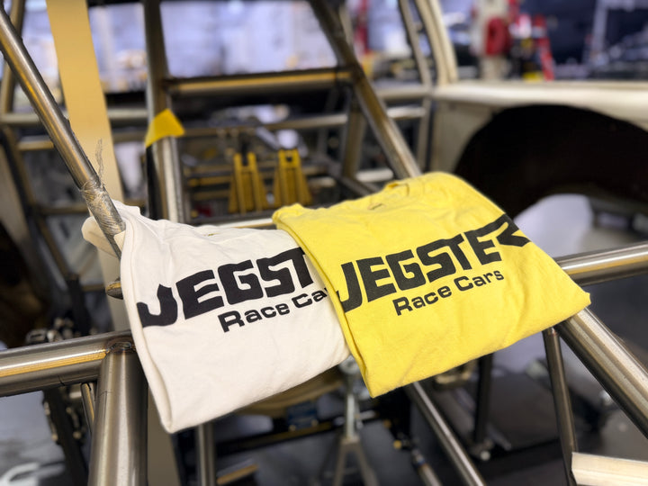 Revelry1 Vintage Jegster Race Cars T‑Shirt — Retro Motorsport Tee