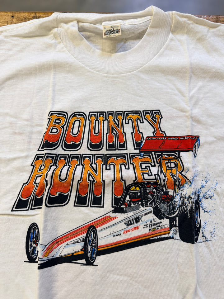 Vintage 1980s Connie Kalitta "Bounty Hunter" Top Fuel Dragster Tee – Screen Stars | Size Large