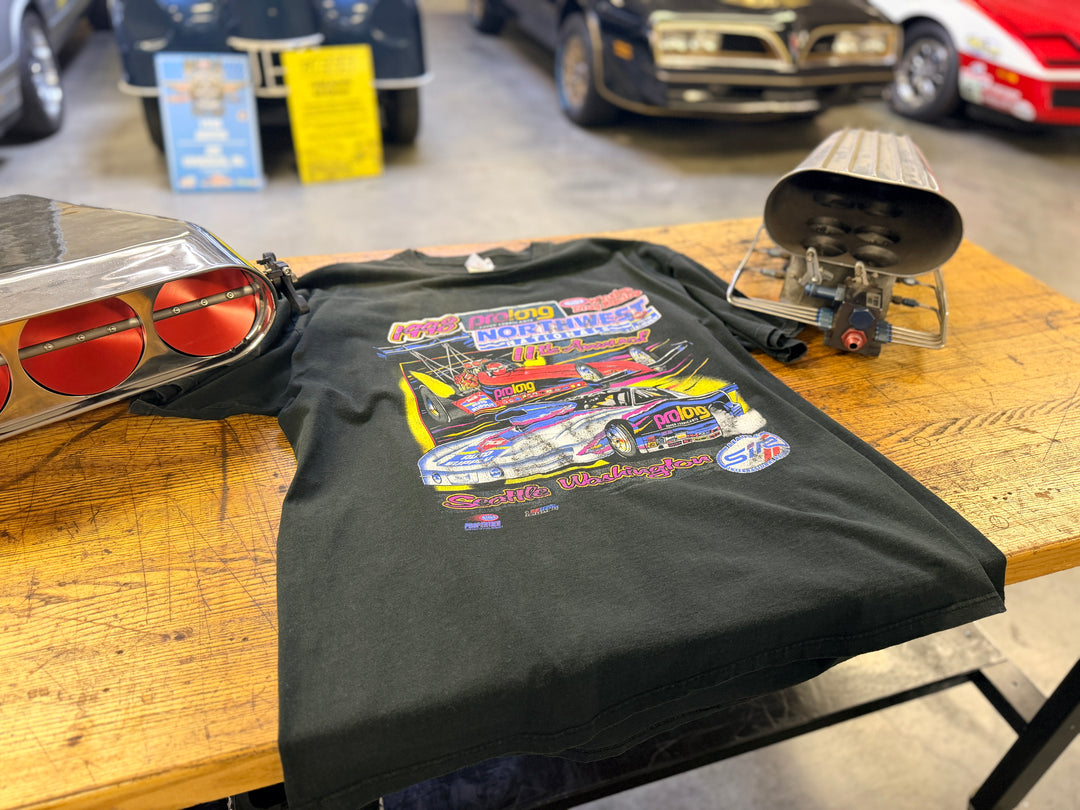 Vintage 1998 Seattle & Reading NHRA Winston Event Tee – 2XL