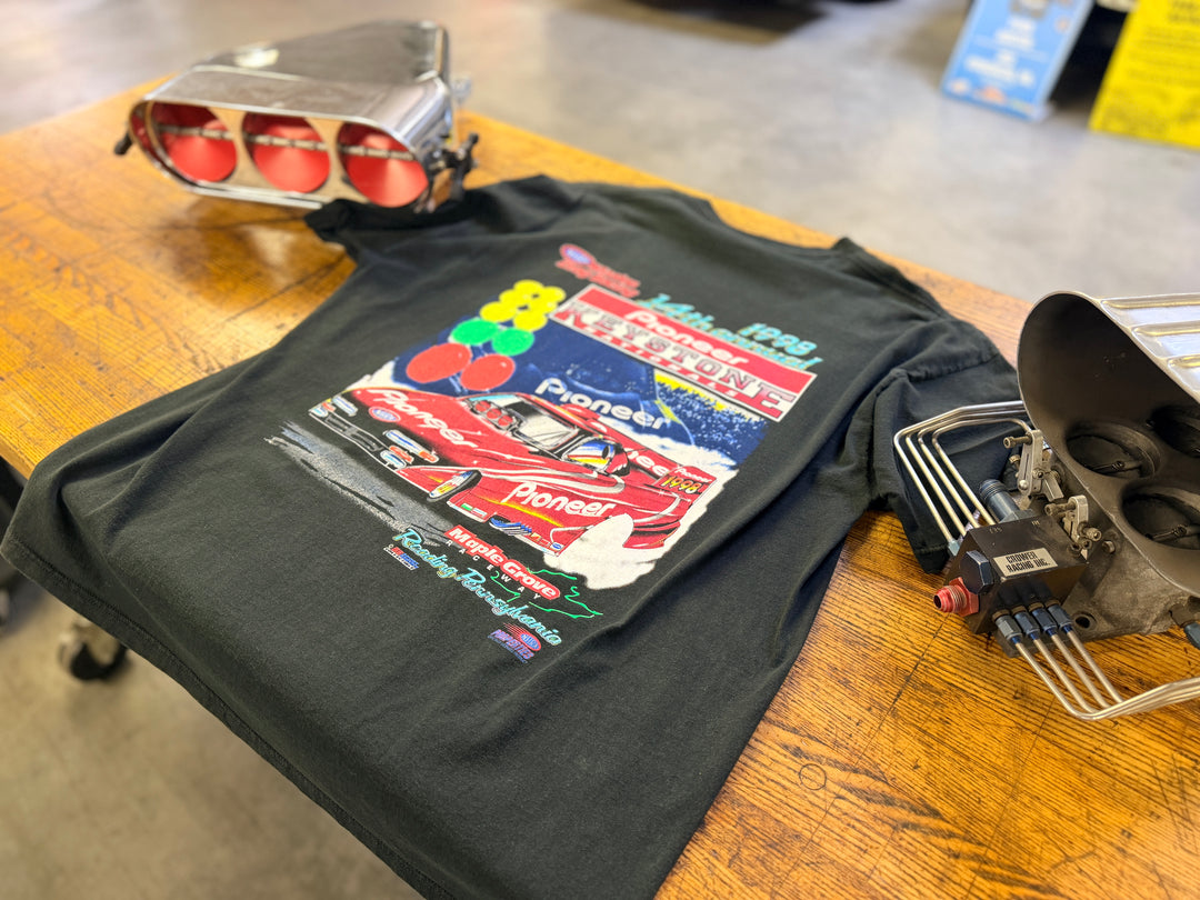Vintage 1998 Seattle & Reading NHRA Winston Event Tee – 2XL