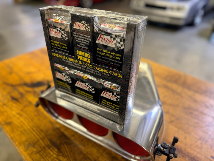 1993 Finish Line NHRA Winston Drag Racing Trading Cards Factory Sealed Jumbo Box – Complete 625 Card Set