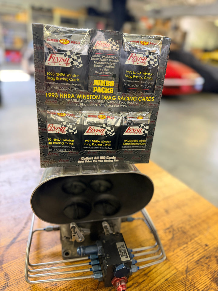 1993 Finish Line NHRA Winston Drag Racing Trading Cards Factory Sealed Jumbo Box – Complete 625 Card Set
