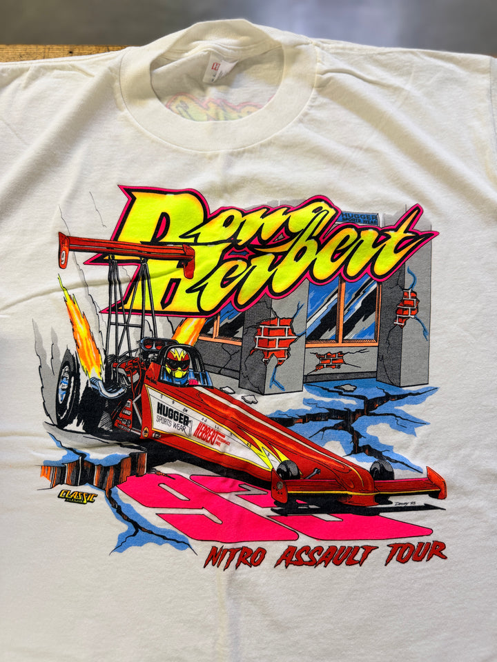 Vintage 1993 Doug Herbert Nitro Assault Tour Tee – Size XL
