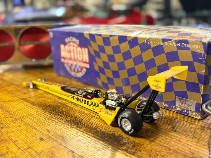 Eddie Hill 1998 Pennzoil Top Fuel Dragster 1:24 Action ARC Diecast – 1 of 3,500