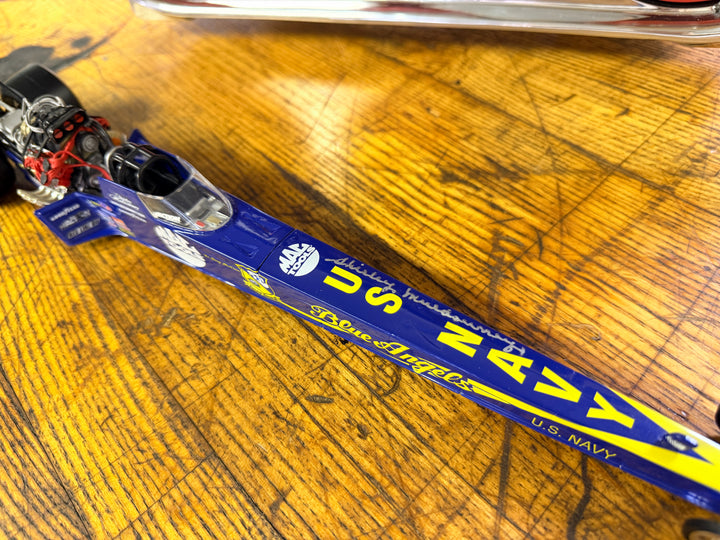 Autographed Shirley Muldowney Blue Angels 2002 Top Fuel Dragster | 1:24 Diecast