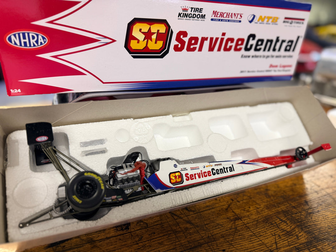 2011 Dom Lagana Service Central NHRA Top Fuel Dragster | 1:24 Auto World RC2