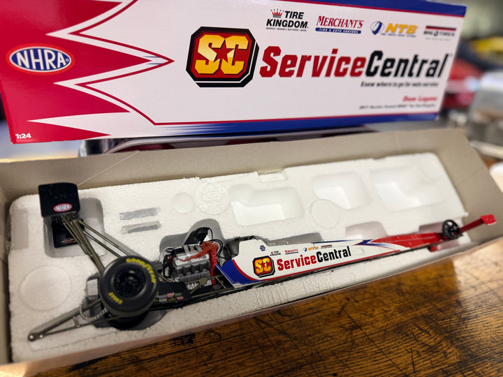 2011 Dom Lagana Service Central NHRA Top Fuel Dragster | 1:24 Auto World RC2