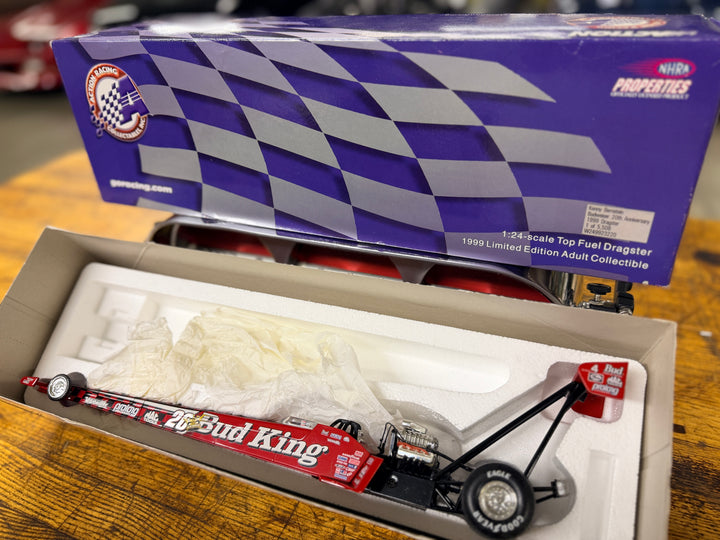 Kenny Bernstein Bud King 1999 20th Anniversary 1:24 Diecast Dragster