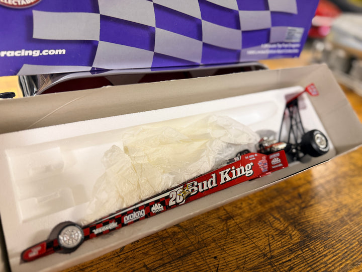 Kenny Bernstein Bud King 1999 20th Anniversary 1:24 Diecast Dragster