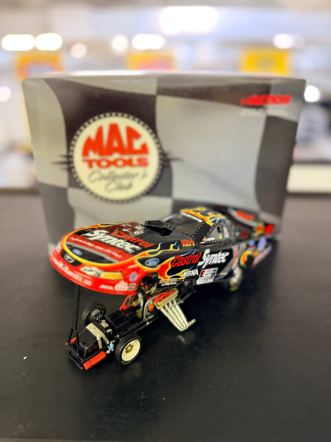 Tony Pedregon 2001 KISS Ford Mustang Funny Car 1:24 Diecast
