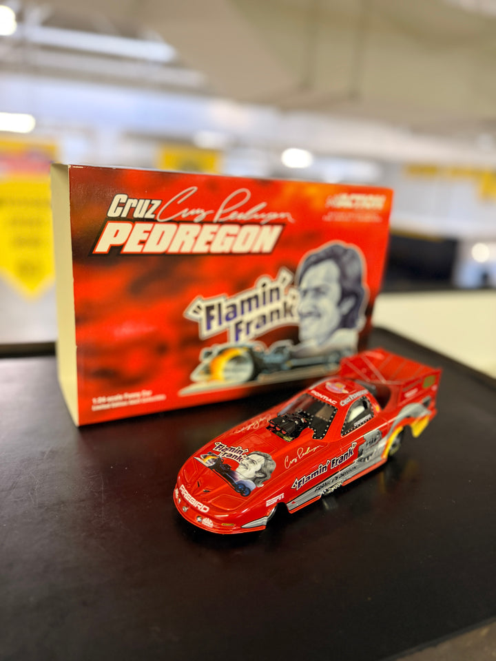 Cruz Pedregon Flamin Frank 2001 Pontiac Firebird Funny Car 1:24 Diecast