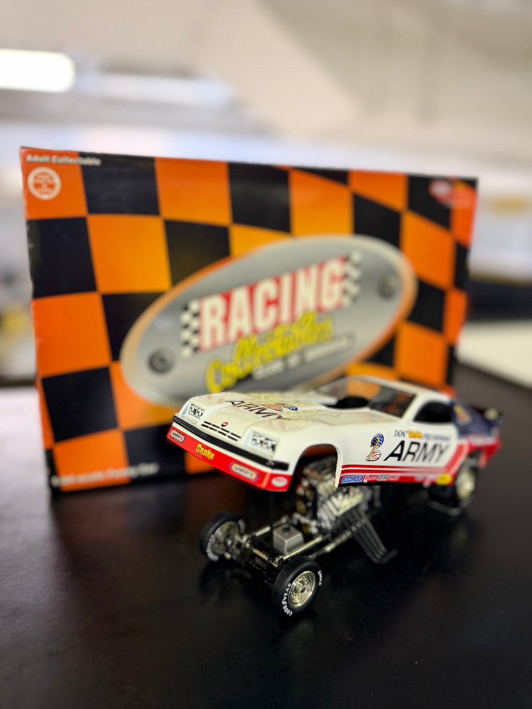 Don Prudhomme 1975 Army Monza Funny Car Diecast