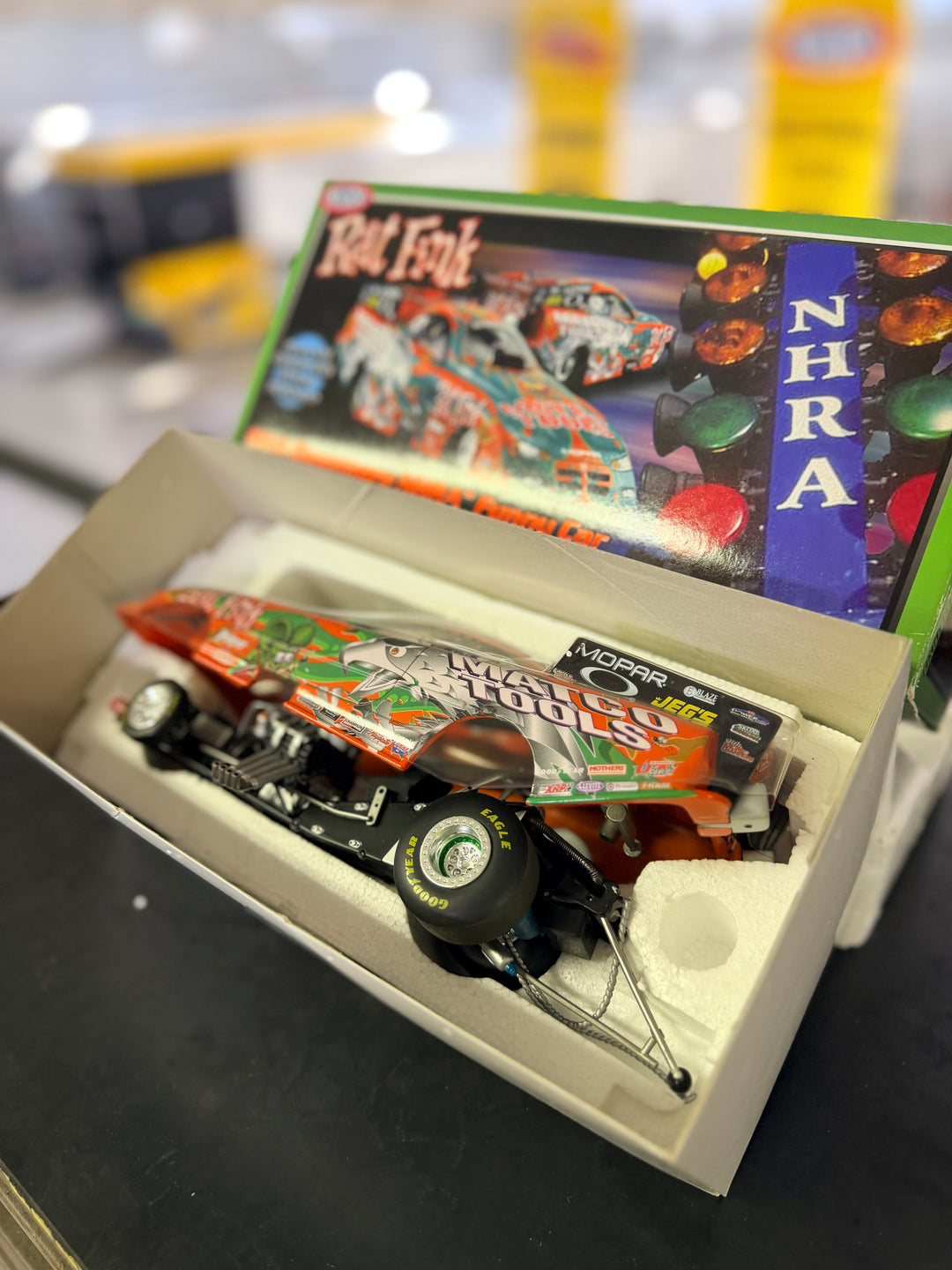 Whit Bazemore Rat Fink 2005 Dodge Funny Car 1:24 Diecast