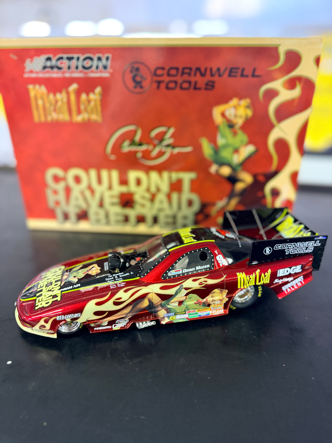 Dean Skuza Meat Loaf 2003 Pontiac Funny Car 1:24 Diecast