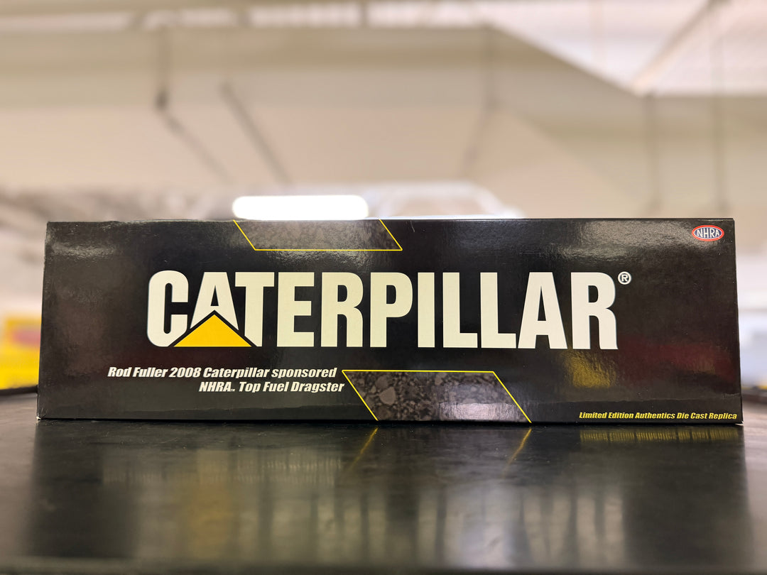 2008 Rod Fuller Caterpillar CAT Top Fuel Dragster – 1:24 NHRA Diecast – Original Box & COA