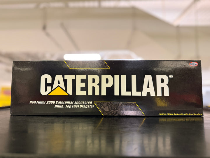 2008 Rod Fuller Caterpillar CAT Top Fuel Dragster – 1:24 NHRA Diecast – Original Box & COA