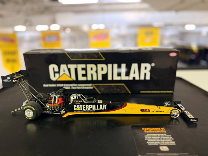 2008 Rod Fuller Caterpillar CAT Top Fuel Dragster – 1:24 NHRA Diecast – Original Box & COA