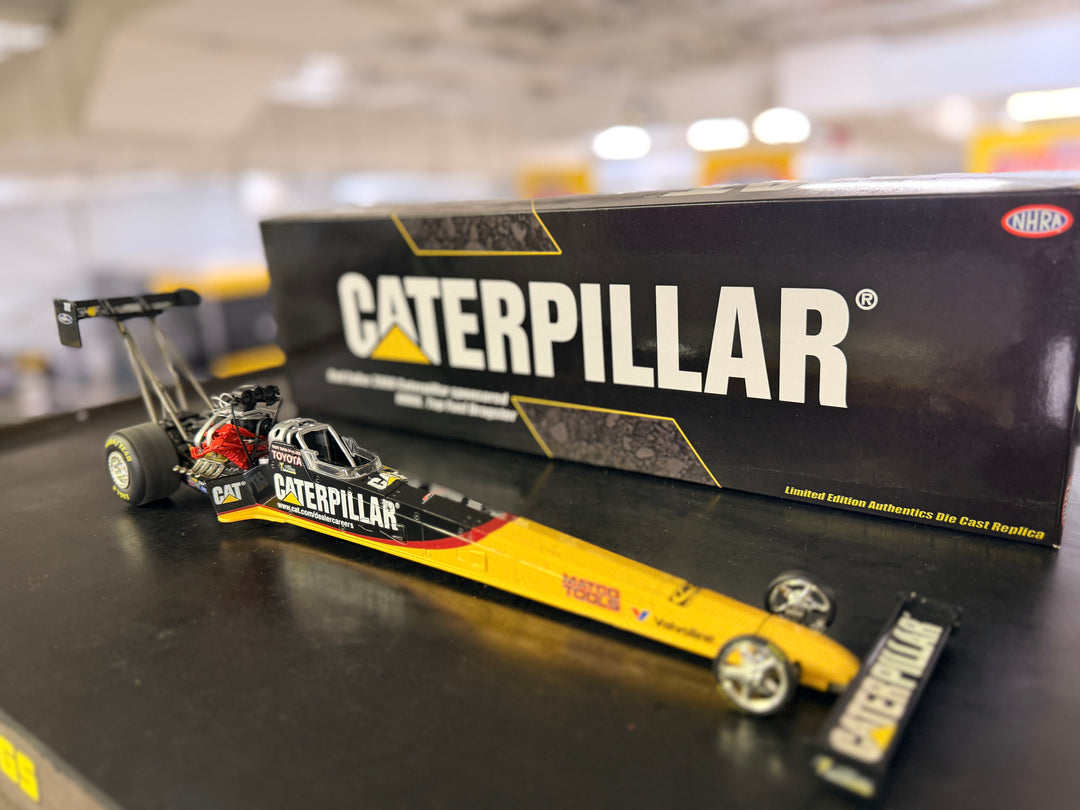 2008 Rod Fuller Caterpillar CAT Top Fuel Dragster – 1:24 NHRA Diecast – Original Box & COA