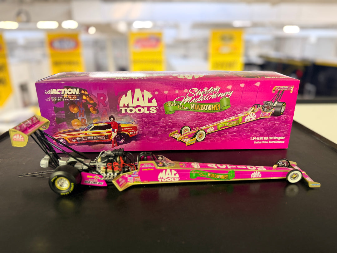 2001 Shirley Muldowney Cha Cha MAC Tools Top Fuel Dragster – 1:24 Action NHRA Diecast