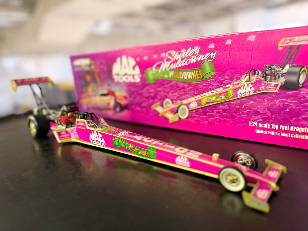 2001 Shirley Muldowney Cha Cha MAC Tools Top Fuel Dragster – 1:24 Action NHRA Diecast
