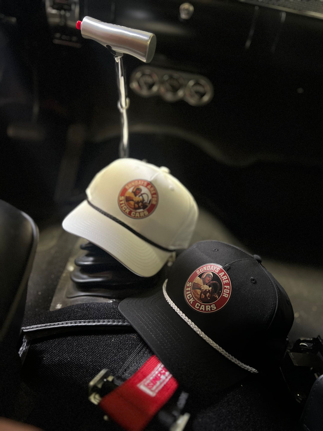 Revelry1 Sundays Are For Stick Cars Rope Hat